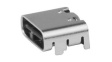 217179-0001 USB Connector, USB-C 2.0 Receptacle, Right Angle, 16 Poles