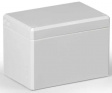 DABP081209G Cubo D 80 x 120 x 86 мм, глухая стенка, серая крышка, ABS, IP 66/67