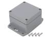 G366MF-IP67 Корпус: универсальный; Х: 80мм; Y: 82мм; Z: 55мм; с креплениями; ABS