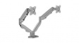 9683301 Adjustable Dual Monitor Arm, 75x75/100x100, 16kg