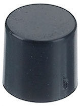 5AC2-2, Cap 9.35 x 6.35 mm black, Eledis