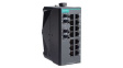 EDS-2016-ML-MM-ST-T Ethernet Switch, RJ45 Ports 14, Fibre Ports 2ST, 100Mbps, Unmanaged