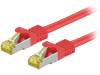 91589 Patch cord; S/FTP; 7; многопров; Cu; LSZH; красный; 1м