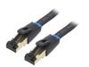 IKCBH Patch cord; U/FTP; Cat 8.1; многопров; OFC; TPE; черный; Дл: 2м