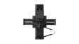 45-630-224 Desk Mount LCD Monitor Arm, 38", 100x100/75x75, 9.8kg, Black