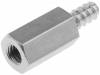 212ST2.2X8 Дистанцирующая стойка с резьбой; Внутр.резьба: M2,5; 8мм; латунь