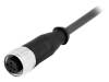21348500491005 Вилка; M12; PIN:4; "мама"; код A-DeviceNet / CANopen; 0,5м; прямой