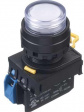 YW1L-M2E10Q4PW Кнопочный переключатель с подсветкой 1NO 10 A 24 В / 120 В / 240 В / 380 В IP65