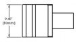 SMTC-1BL100 Rework Cartridge Blade 10 mm 390 °C