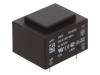 BV EI 307 8001 Трансформатор: залитый; 1,3ВА; 230ВAC; 12В; 108мА; Монтаж: на плату