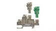 1815160000 Multi Tier Modular Terminal, 500V, 24A, 4 Poles, 2.5mm\x1a, Tension Clamp, Dark