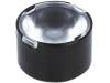 CA12056 TINA2-W Линза для LED; круглая; Мат-л: PMMA плексиглас; прозрачный