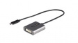 CDP2DVIEC Adapter, USB-C Plug - DVI Socket