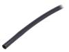 PVC125-2.5-BK-10 Электроизоляционная трубка; Мат-л: ПВХ; черный; -20?125°C; L:10м