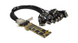 PEX16S550LP Interface Card, 16x DB9, PCI-E x1