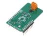TEMP-LOG 6 CLICK, Click board; датчик температуры; I2C; MAX6642; mikroBUS вилка, MikroElektronika