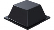 RND 455-00523 Self-Adhesive Bumper 12.6 mm x 12.6 mm x 5.8 mm, Black