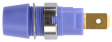 SAB 7560 AU / PVI Safety Socket diam. 4 mm violet