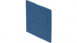 1415102 End plate, blue