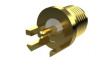 EMPCB.SMAFSTJ.F.HT RF Connector, SMA, Brass, Socket, Straight, 50Ohm, Soldering