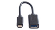 11999030 Cable Adapter OTG, USB C Plug - USB A Socket 150mm