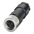 1681172 Cable socket M8 Poles 3