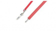 214923-1121 Pre-Crimped Lead, Male / Bare Ends - Pico-Blade, 75mm L, 28AWG