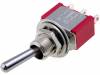 IC1101T1B1M1QE Переключатель: тумблер; 2; SPDT; ON-ON; 5A/125ВAC; 5A/28ВDC