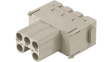 09140052716 Connector Han ES, Female, Pole no.5, 16 A