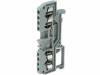 279-831, Соединитель: на рейку; Контактные группы:1; клеммы:4; серый; TS35, Wago