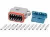 AT06-12SA-KIT01 Разъем: провод-провод; AT; вилка; "мама"; Размер:16; 20?16AWG; 13А