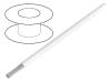 7053 WH005 [30 м] Stranded wire AWG 26 7 x diam. 0.16 mm white PVC PU=30 M