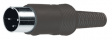 MAS 50 S SCHWARZ/BLACK Штекер кабеля черный 5P