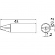 XHT C Soldering tip Chisel shaped 3.2 mm