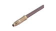 11 MMCX-50-2-3/111 OH RF Connector, MMCX, Brass, Plug, Straight, 50Ohm, Crimp Terminal