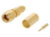 321-102-003 (SMA-50/2-H155/W1.03 AU) Вилка; SMA; "папа"; прямой; 50Ом; H155; обжим; на провод; тефлон