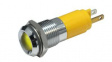 192A0352 LED Indicator, Yellow, 1000mcd, 24V, 14mm, IP67