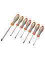 AV05015, Screwdriver Set, Soft Grip, Slotted/Pozidriv, 7 Pieces, C.K Tools (Carl Kammerling brand)
