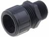 55502462, Концевой разъем прямой; полиамид; черный; 12мм; IP65, LAPP