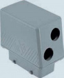 MBO 16.225 BIG HOOD SIDE 2xM25 16P