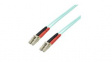 A50FBLCLC2 Fibre Optic Cable Assembly 50/125 um OM3 Duplex LC - LC 2m