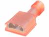 2-520407-2, Наконечник: плоский; 6,3мм; 0,8мм; "мама"; 0,3?0,9мм2; обжим, TE Connectivity