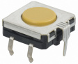 B3W-4105 Микропереключатель; 1; SPST-NO; 0,05A/24ВDC; THT; 3,43Н; 12x12мм