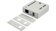 1593HAMARGY Enclosure for Arduino Leonardo grey 75 x 74 mm ABS