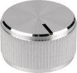 5556.6612 Rotary knob with line aluminium 35 mm