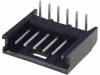 280379-1 Гнездо; провод-плата; "папа"; PIN:6; 2,54мм; THT; AMPMODU MOD II