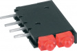 2816.2001 PCB LED 2 mm round red/red