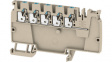 1988100000 AAP12 2.5 LI BL terminal block push-in, 0.5...2.5 mm2 800 v 24 a beige/blue