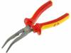 431015, Щипцы; изолированные, с изогнутыми губками, круглогубцы; 200мм, C.K Magma (Carl Kammerling brand)