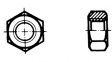 M6MS M3 / CLL629 MUTTER A4 Nut with M-thread M3